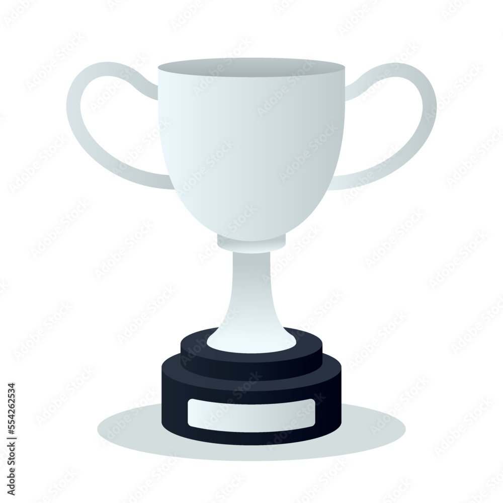 Gradient Trophy Silver Gradient Trophy Silver