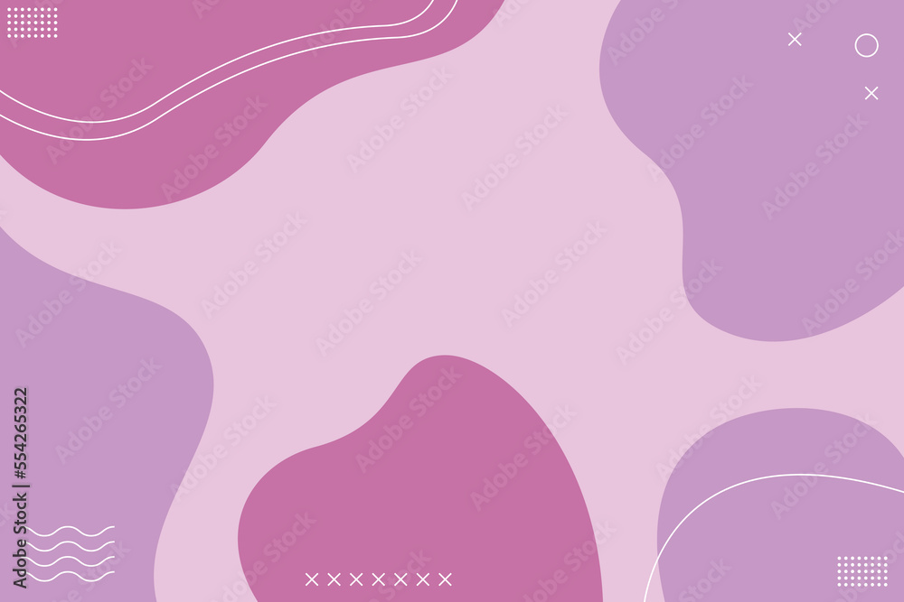 Wavey Pastel Abstract Background Pink Purple