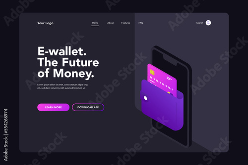Wallet Landing Page