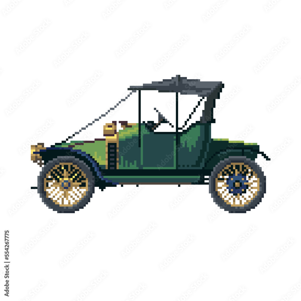 Pixel art - Classic car