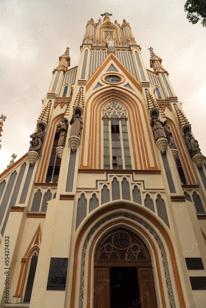 saint cathedral city in Belo Horizonte - MG, Brazil