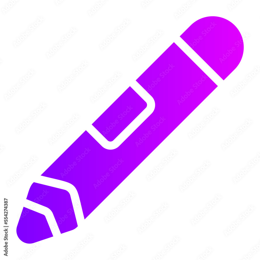 pencil gradient icon pencil gradient icon