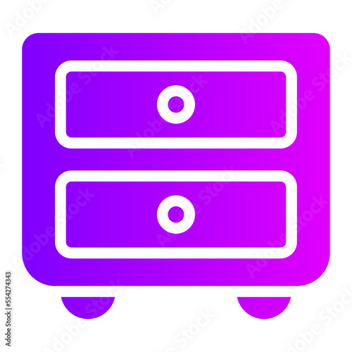 drawers gradient icon