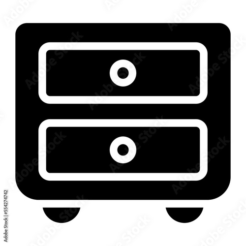 drawers glyph icon