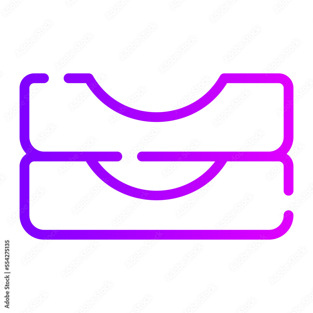 document holder gradient icon