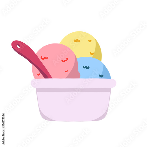 Ice Cream Illustration