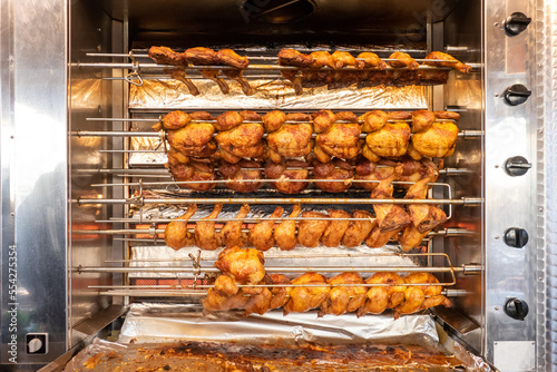 chicken roast food truck in germany photo