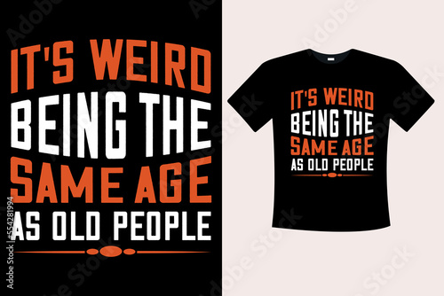 Typography t-shirt design
