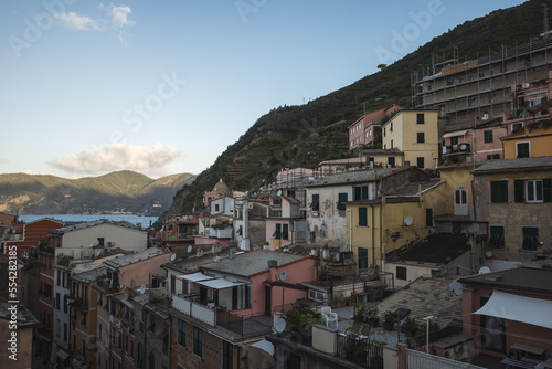 Cinque terre italy valley view from apartment