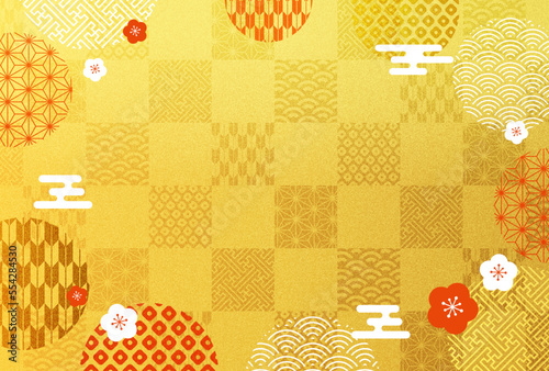 お正月 年賀状 背景 キャンペーン SALE フレーム 
