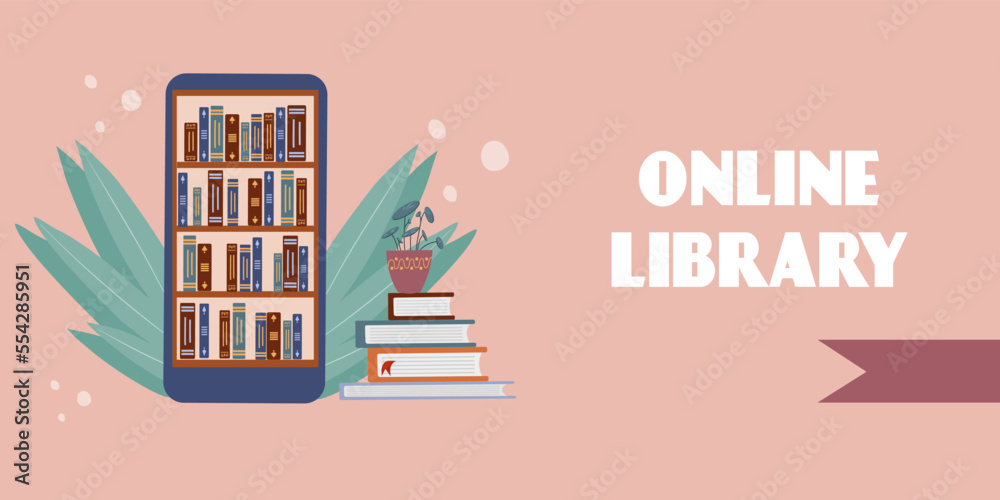 Mobile Library, Reading Books Online, Distance Education.
