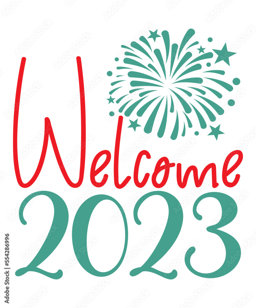 Fototapeta premium hello, new year
