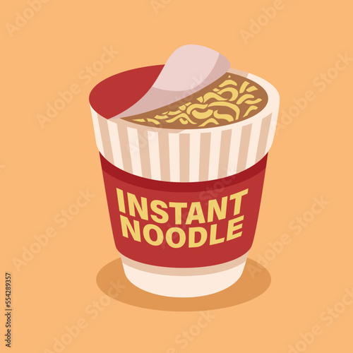 Instant Noodle with Soup in cup