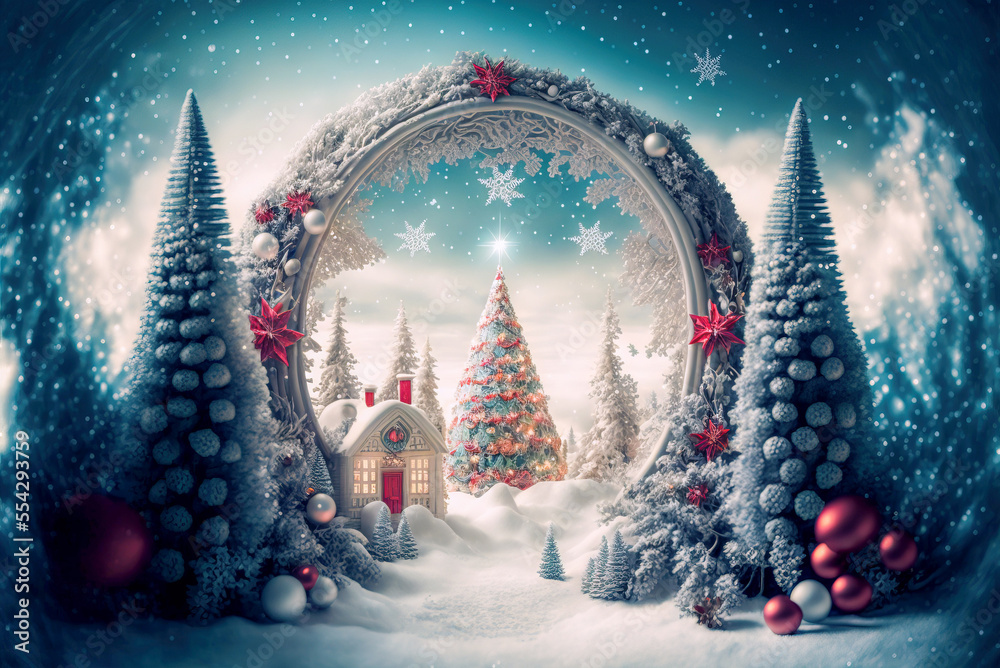 Wallpapers And Images Of Christmas Landscape For Desktop Background  Christmas Picture Screensavers Background Image And Wallpaper for Free  Download