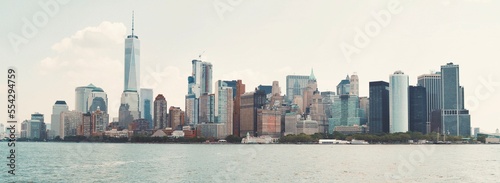New York Skyline from Liberty Island © Andrew