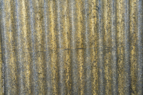 High resolution cross-polarized texture photo of a corrugated plate