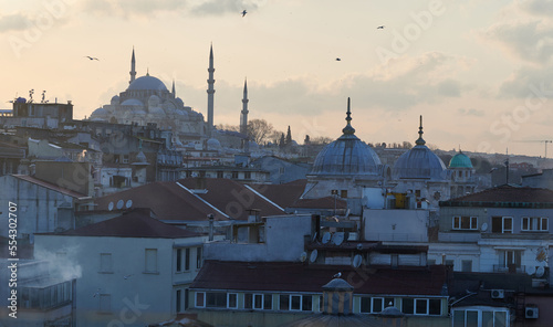 Turkish rooftops background © PixieMe