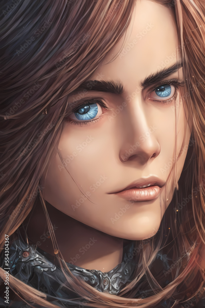 custom made wallpaper toronto digitalFantasy character (AI Generated)