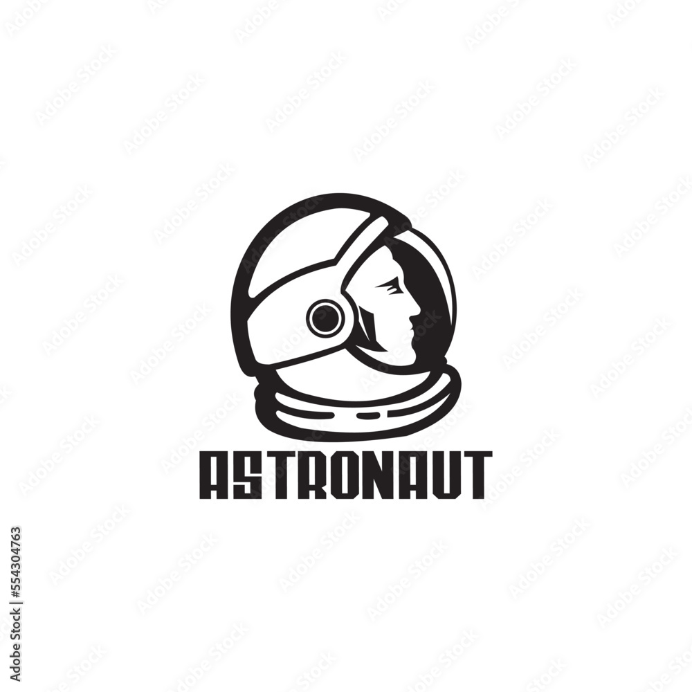 MODERN ASTRONAUT VECTOR ILLUSTRATION MODERN ASTRONAUT VECTOR ILLUSTRATION