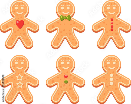Gingerbread man cookies