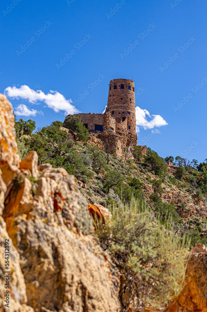 Desert View Watchtower at Grand Canyon South Rim