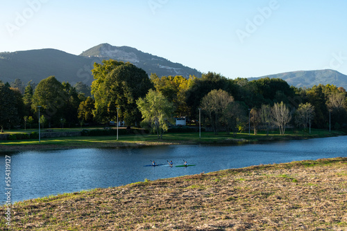Wallpaper Mural people kayaking in Ponte de Lima Portugal Torontodigital.ca