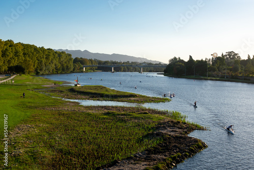 Wallpaper Mural people kayaking in Ponte de Lima Portugal Torontodigital.ca