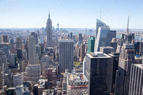 Manhattan Midtown Modern Tall Skyscrapers