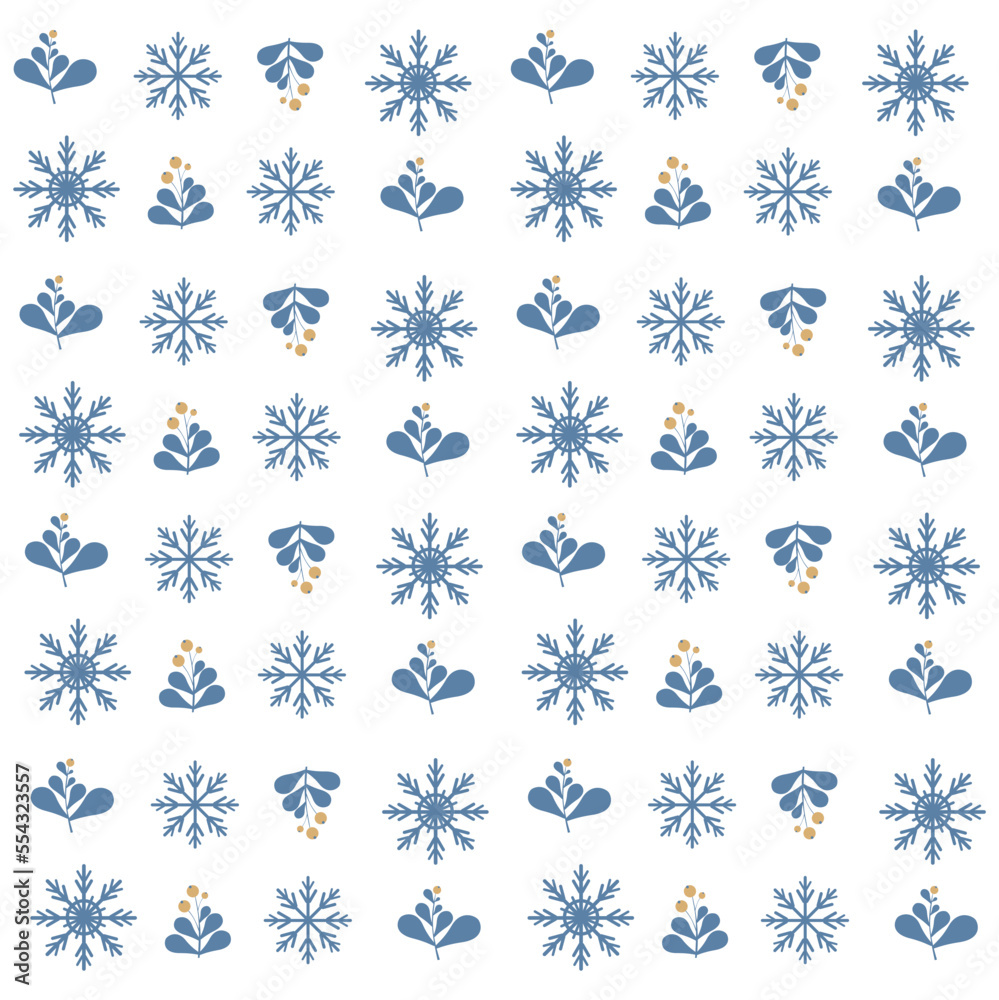 seamless winter pattern with snow, snowflakes and New Year berries, ornament for printing on fabric, office, printing, seamless wallpaper with a blue Christmas pattern, snow pattern seamless winter pattern with snow, snowflakes and New Year berries, ornament for printing on fabric, office, printing, seamless wallpaper with a blue Christmas pattern, snow pattern