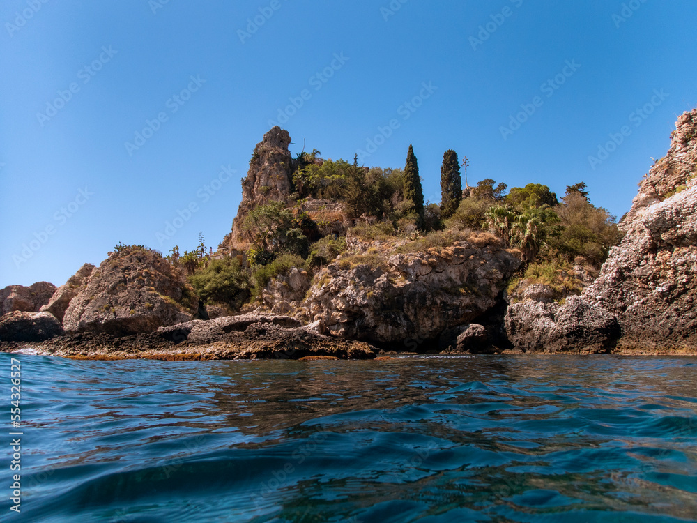 Particolare Isola Bella Taormina