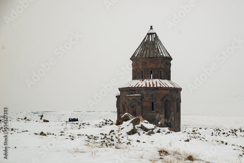 Ani site of historical cities - Ani Harabeleri - : Ani is a ruined medieval Armenian city now situated in Turkey's province of Kars #554327383