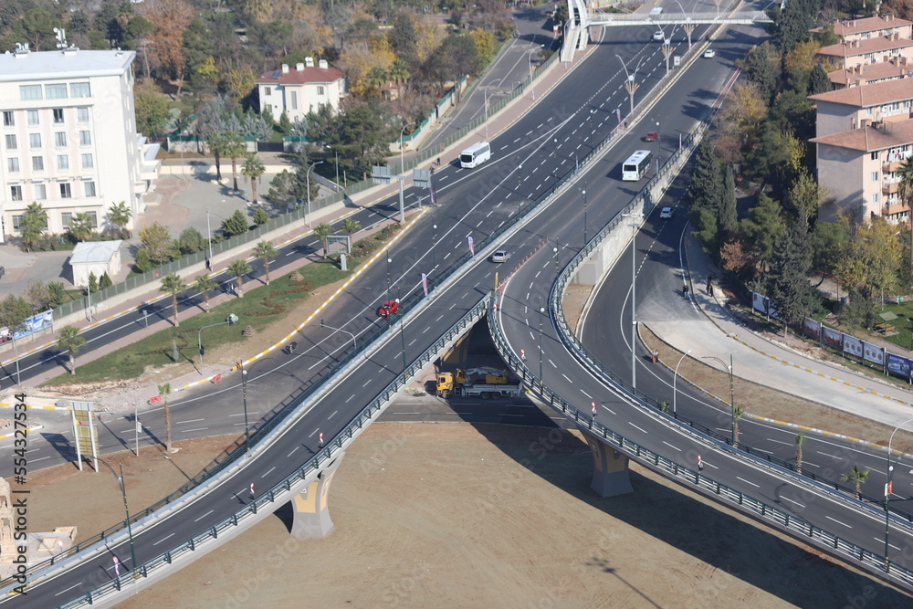 Fototapeta premium traffic in the city