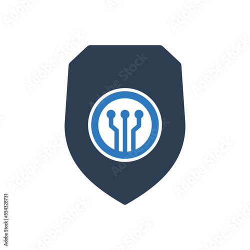 Cyber Security Icon - Data Protection Icon