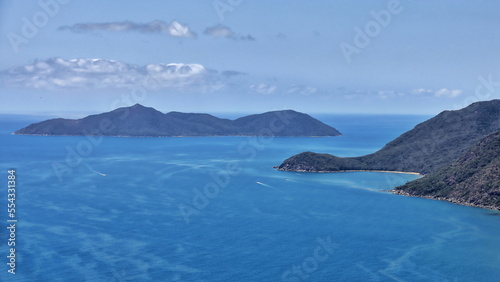 Airview of Fitzroy Island offshore of the Cape Grafton peninsula. Cairns-Australia-343 photo