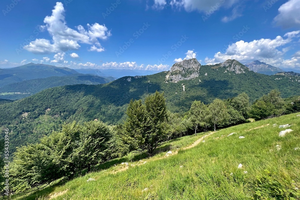 Trail in the mountains