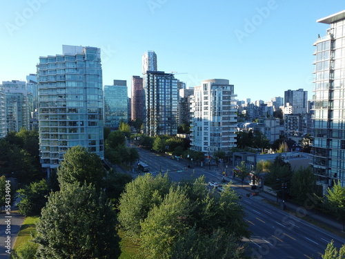 Aerial over Vancouver