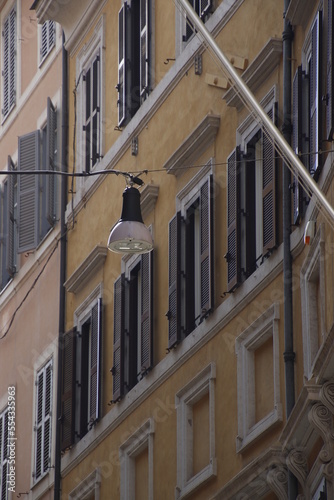 Classic architecture in the city of Roma