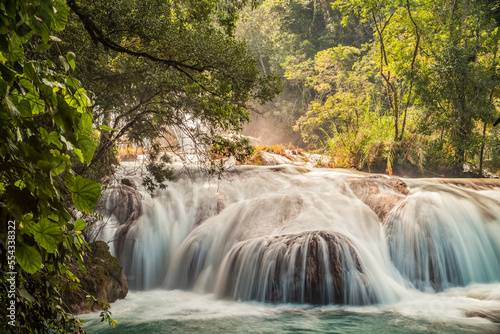 Agua Azul Waterfalls, Chiapas, Mexico photo