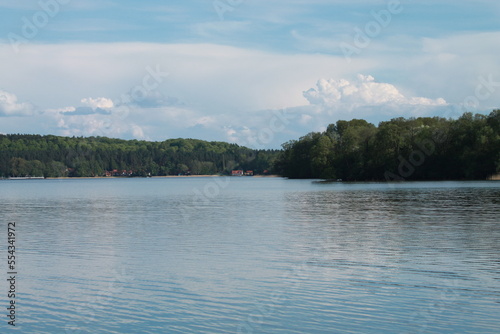 Lake in Bogaczewo in Poland.