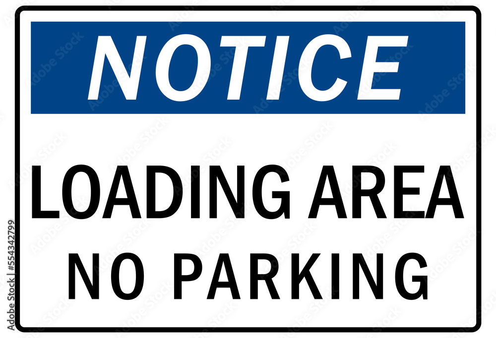 Parking-no parking sign loading area no parking Parking-no parking sign loading area no parking
