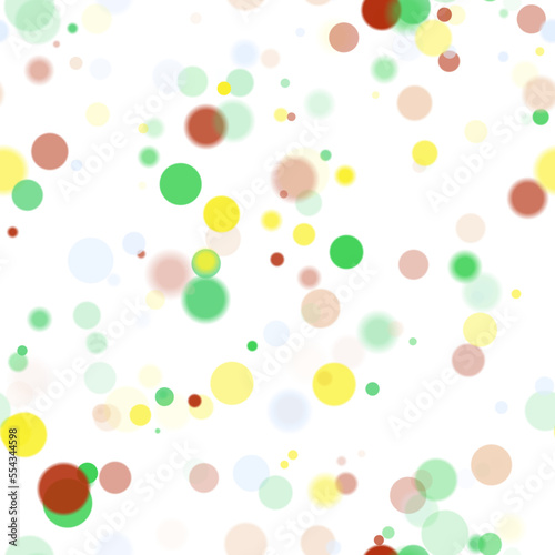 Background pattern abstract design texture. Seamless. Theme is about circle, sequins, blurry, air, lights, textured, overlay, wall, color, overflows, colorful, translucency, blending, illuminated