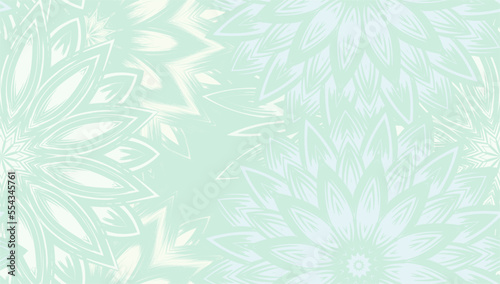 Flowers. Seamless floral background. Pastel. Tracery handmade nature ethnic fabric backdrop pattern. Textile design texture. Decorative color art. Vector