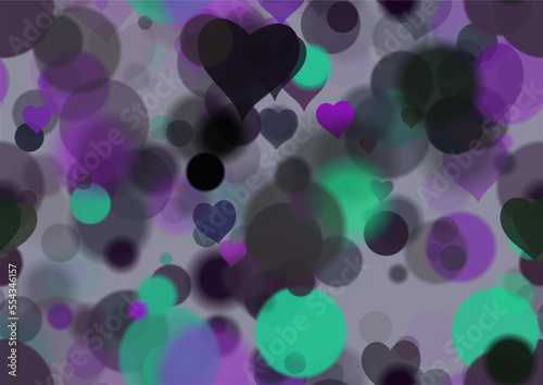 Background pattern abstract design texture. Seamless. Dark. Theme is about colors, circle, air, glows, illuminated, defocused, blurred, blending, abstract, overlay, overflows, color, blurry