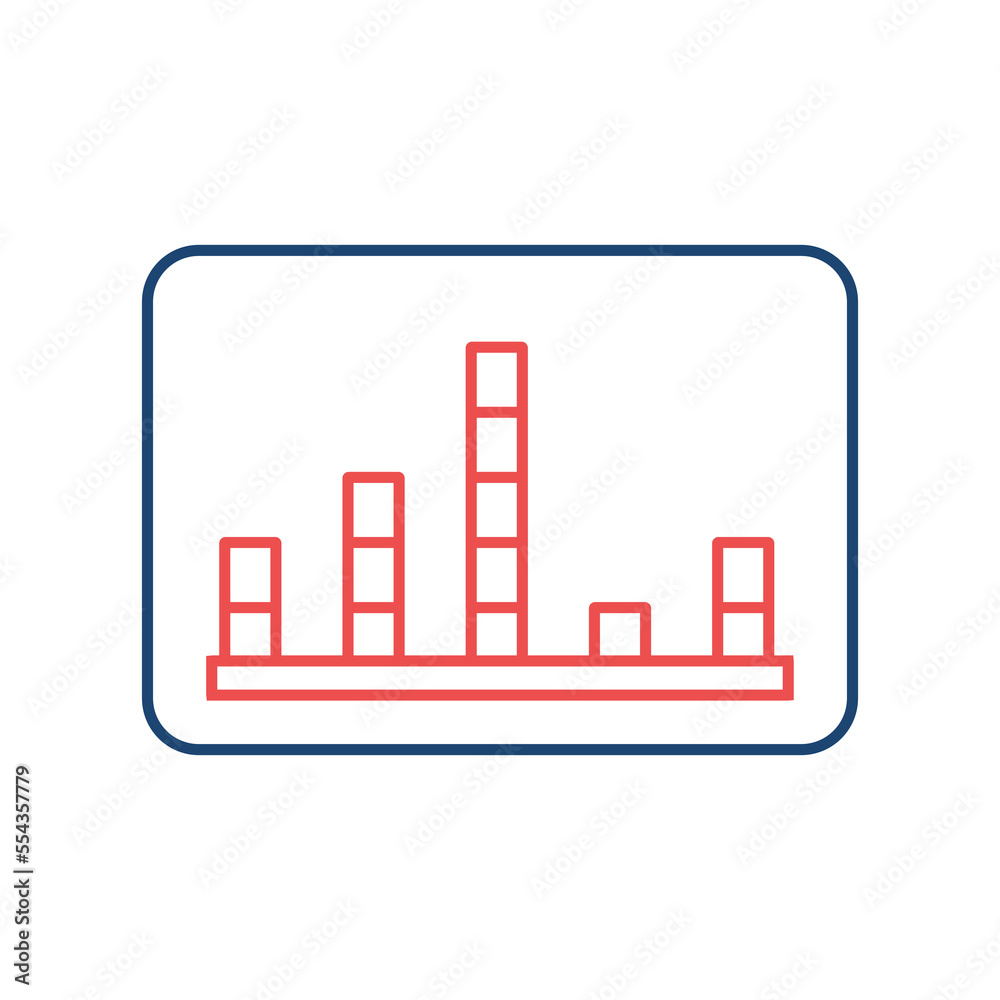 Sound wave line universal icon ui ux element sign. Sound wave line universal icon ui ux element sign.