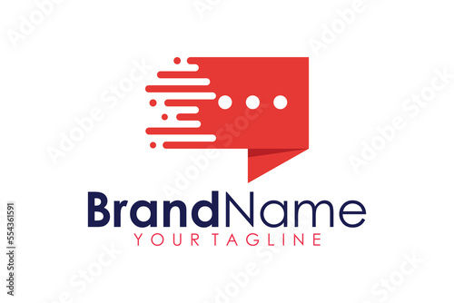 Chat Logo icon vector icon isolated concept