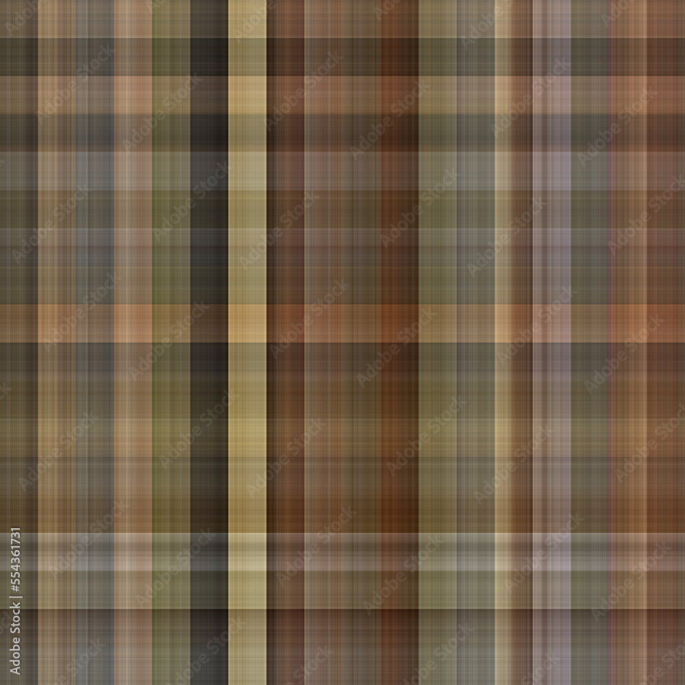 Mineral tartan seamless pattern. Traditional gingham texture for natural geological wallpaper. Illustration of checkered kitchen cloth. 