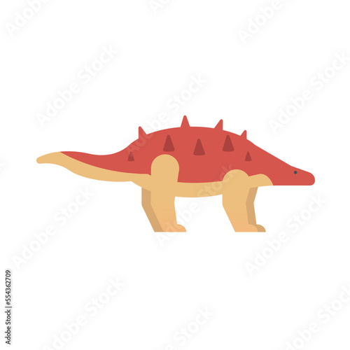 Vector drawn baby dinosaur illustrated Cartoon