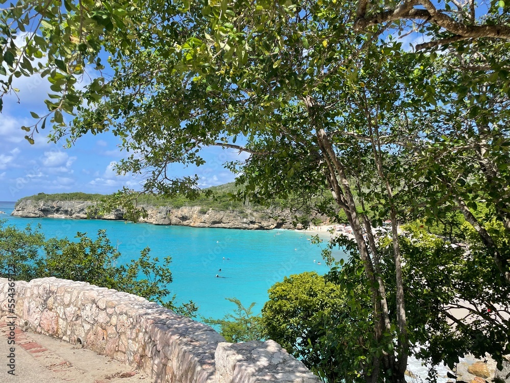 Obraz premium Grote Knip Beach Curacao 