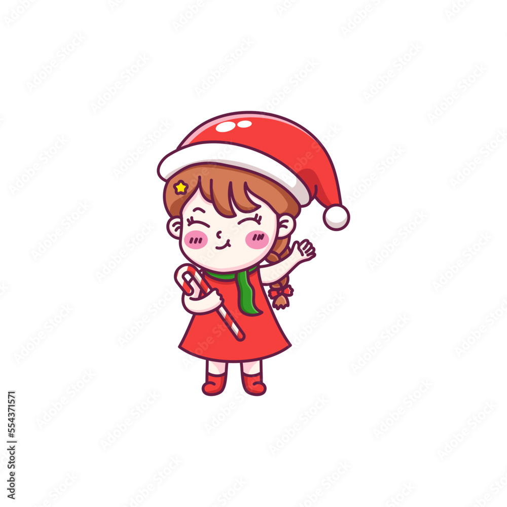 Cute little girl celebrate christmas
Cute little girl celebrate christmas