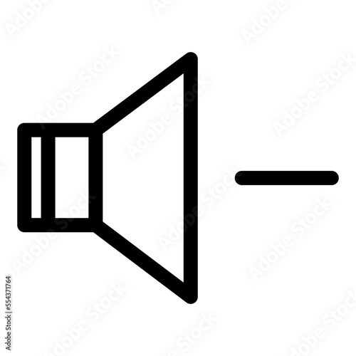 Illustration of Speaker design Icon